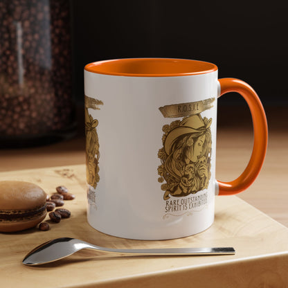 Personalized Golden Girl Accent Coffee Mug