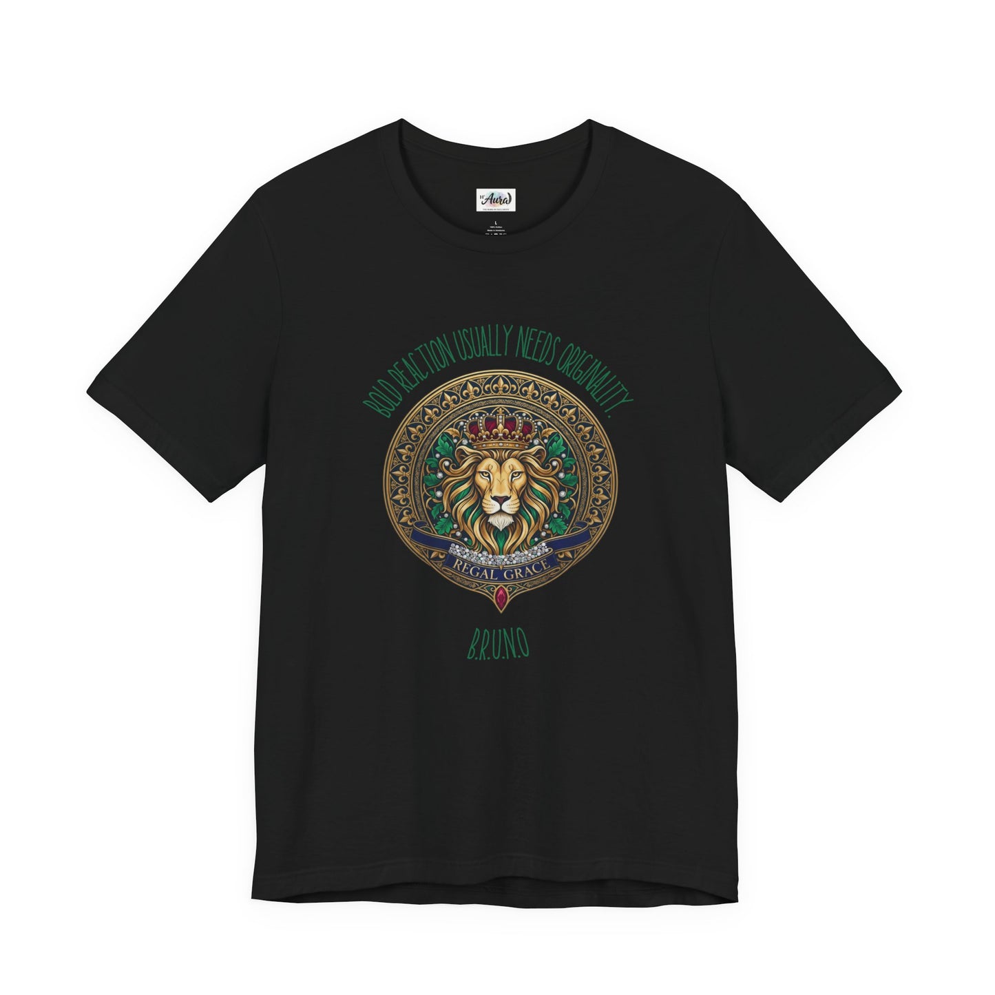 Personalized Lion Crest Graphic Tee