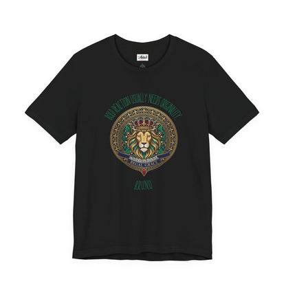 Personalized Lion Crest Graphic Tee