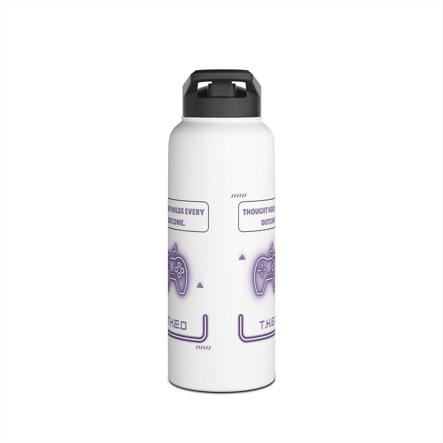 Personalized Initial Quote Controller Stainless Steel Water Bottle