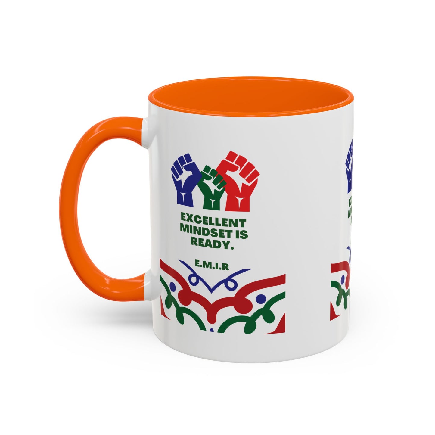 Personalized Initial Victory Accent Coffee Mug