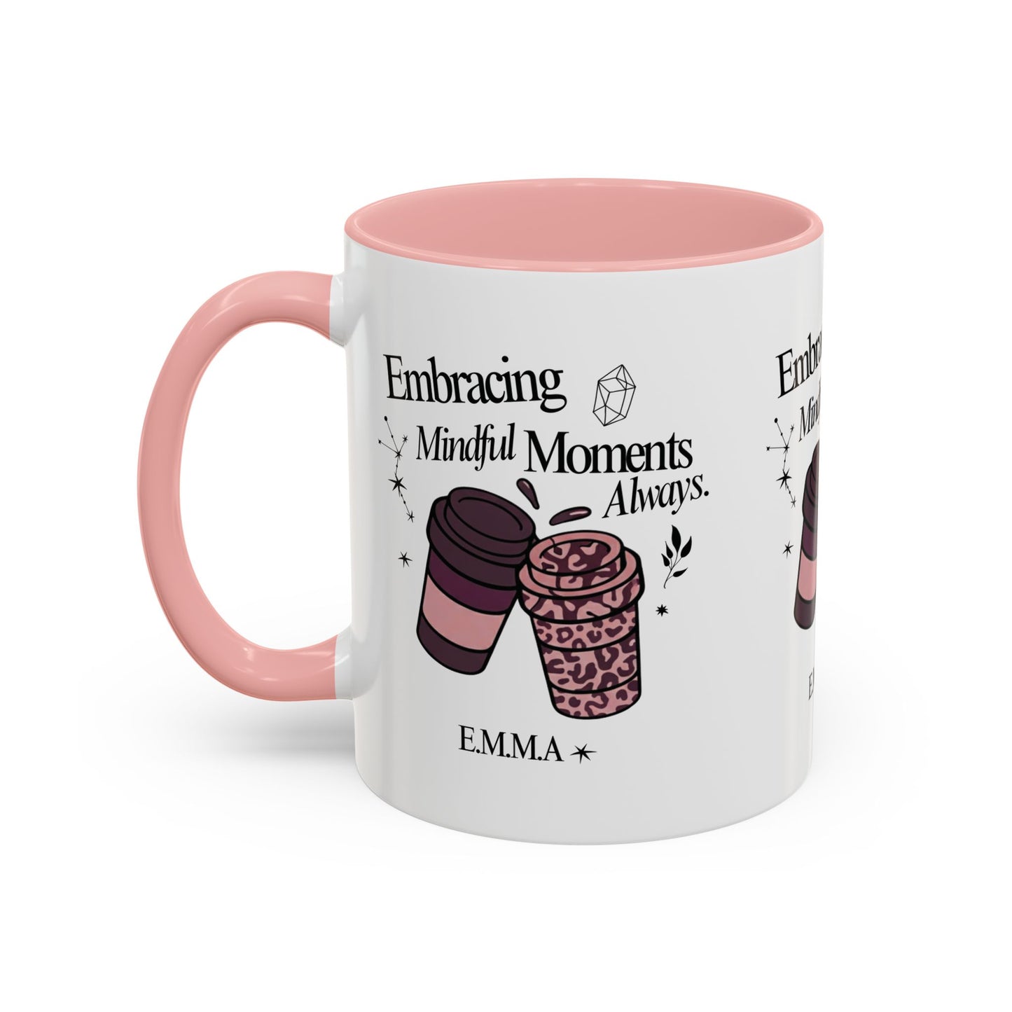 Personalized Girly Coffee Accent Coffee Mug
