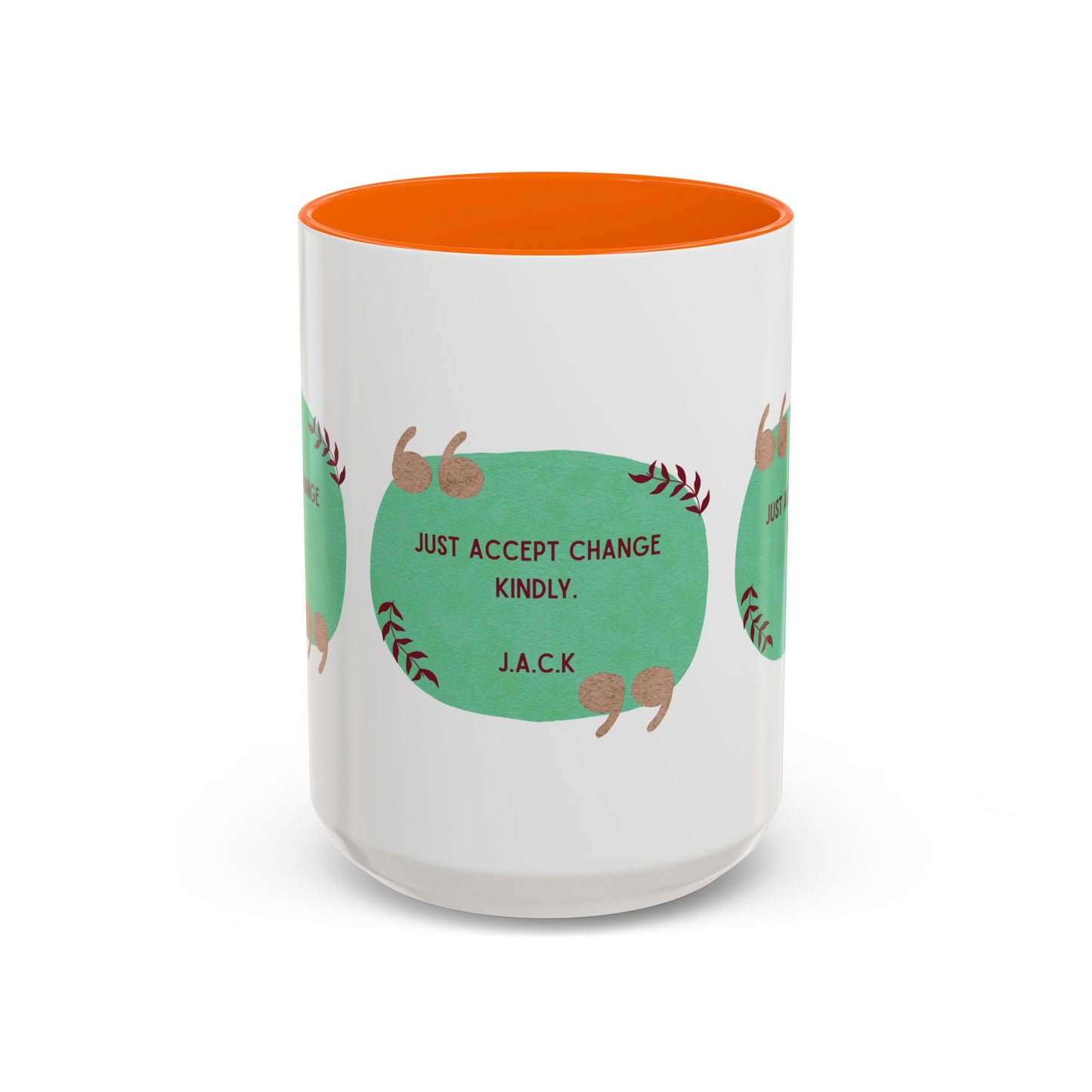 Personalized Note Box Accent Coffee Mug