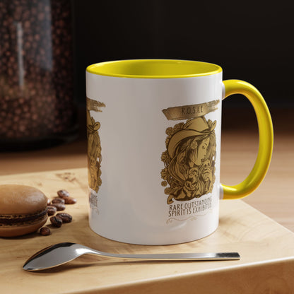 Personalized Golden Girl Accent Coffee Mug