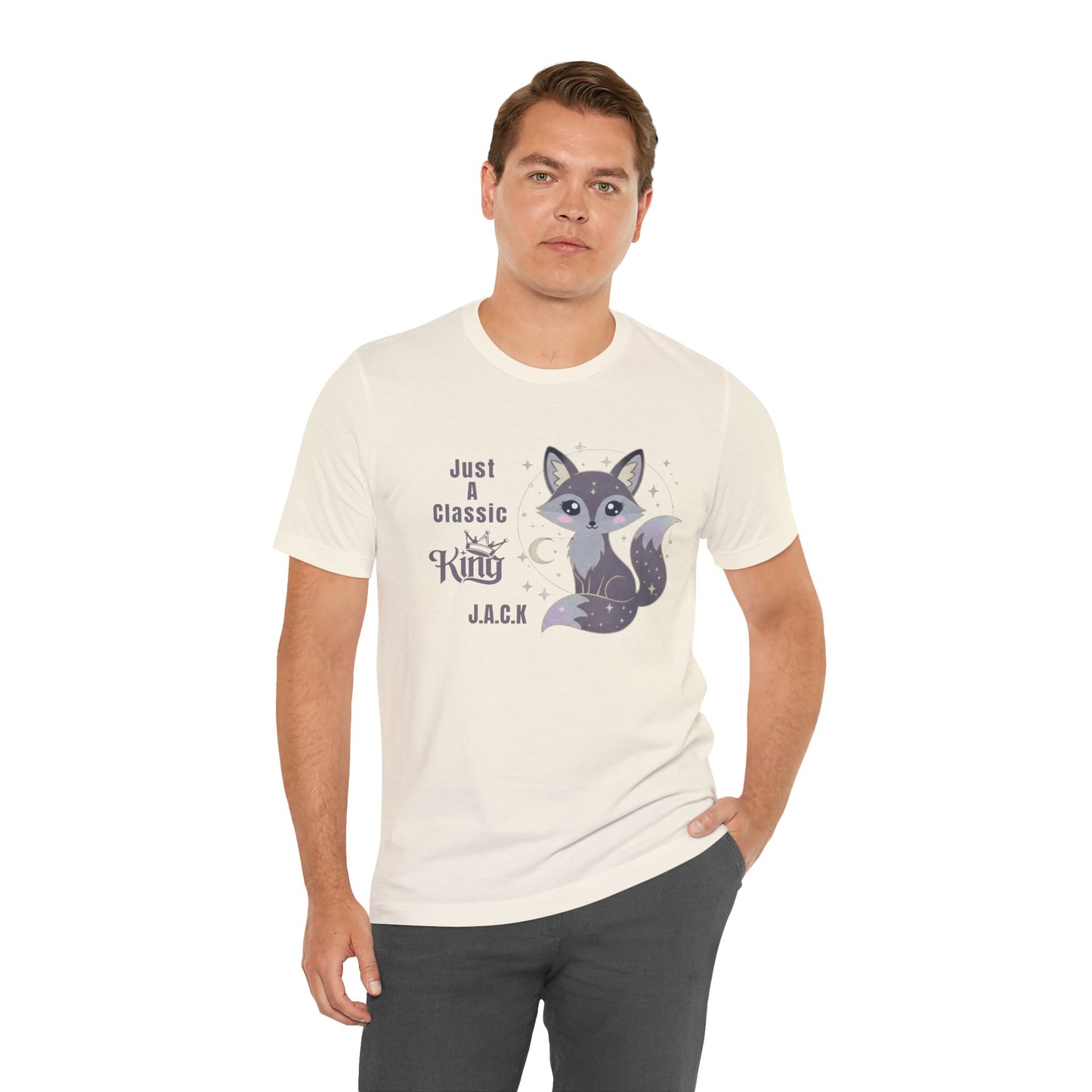 Personalized Fox King Graphic Tee