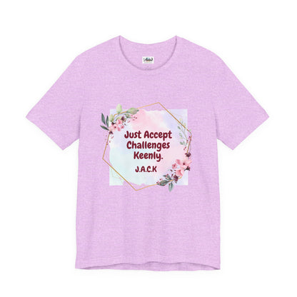 Personalized Floral Frame Graphic Shirt