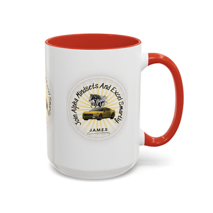 Personalized Car with Horse Accent Coffee Mug