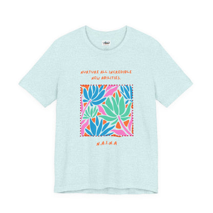 Personalized Floral Empowerment Tee