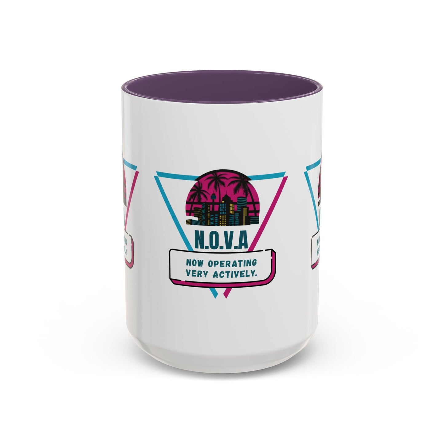 Personalized Building View Accent Coffee Mug