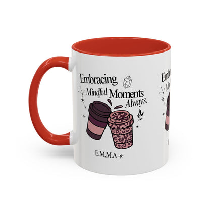 Personalized Girly Coffee Accent Coffee Mug