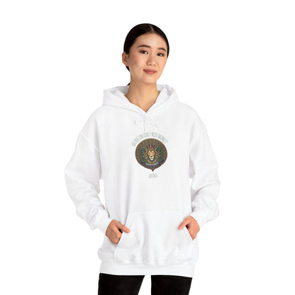 Personalized Lion Crest Hooded Sweatshirt