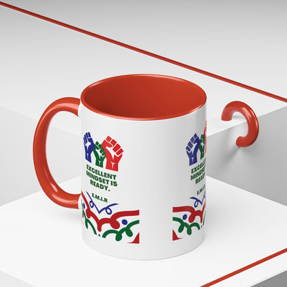 Personalized Initial Victory Accent Coffee Mug