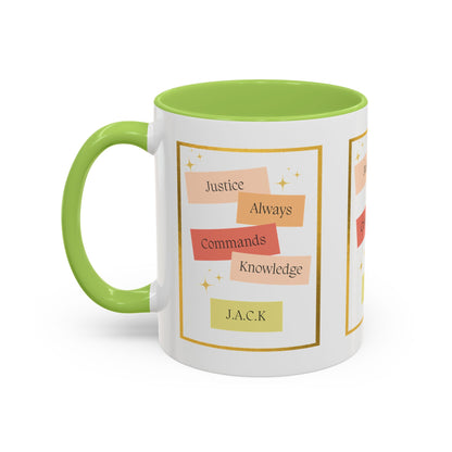 Personalized Inspirational Accent Coffee Mug