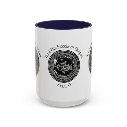 Personalized Spiritual Fish Accent Coffee Mug