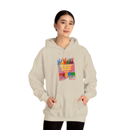 Personalized Motivational Graphic Hooded Sweatshirt