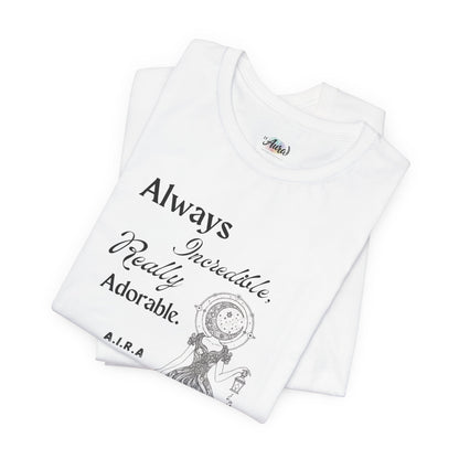Personalized Cute Illustration black and white Graphic Tee