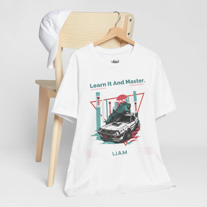 Personalized Retro Racing Graphic T-Shirt