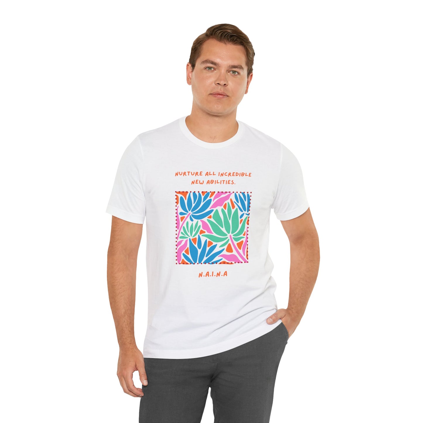 Personalized Floral Empowerment Tee