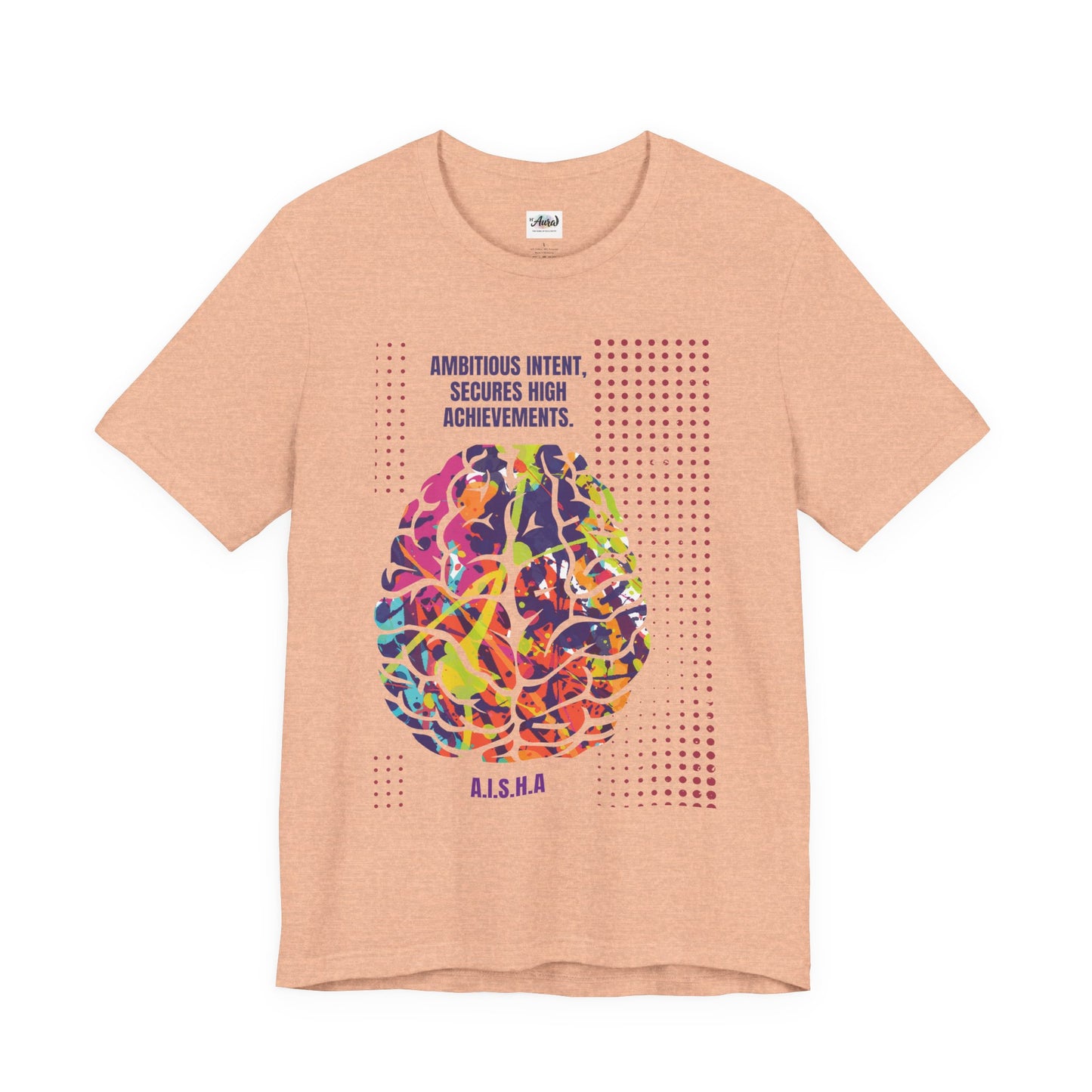 Personalized Motivational Brain Graphic Tee