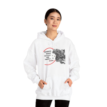 Personalized Inspirational Girl Hooded Sweatshirt