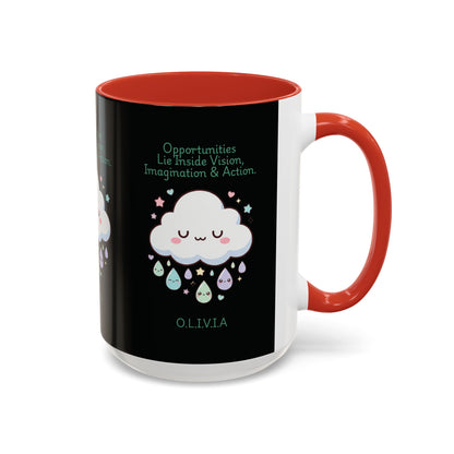 Personalized Cloud Dripping Coffee Mug