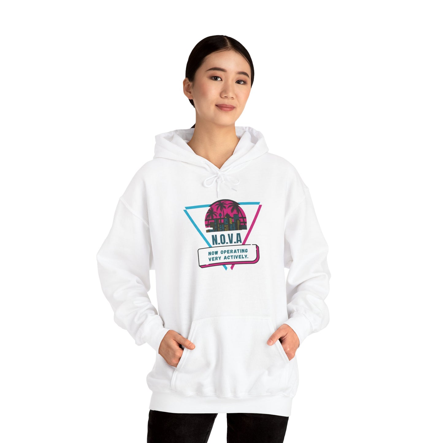 Personalized Building View Hooded Sweatshirt