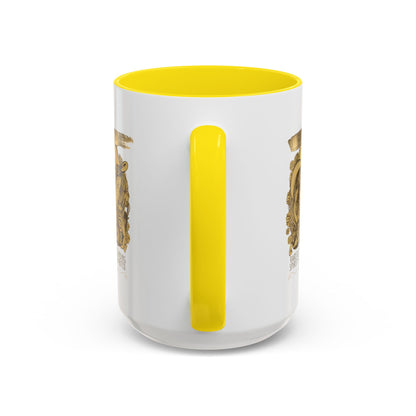 Personalized Golden Girl Accent Coffee Mug