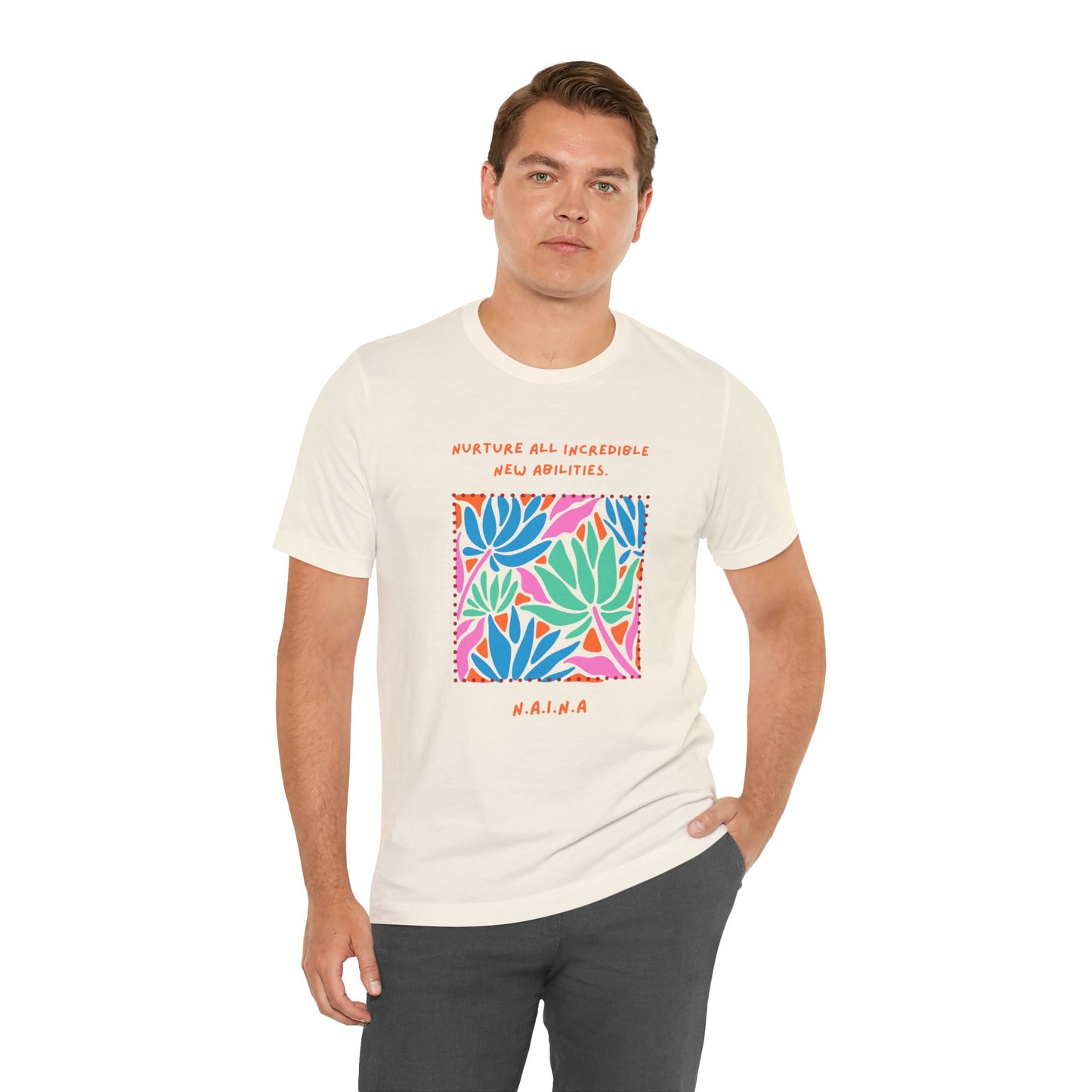 Personalized Floral Empowerment Tee