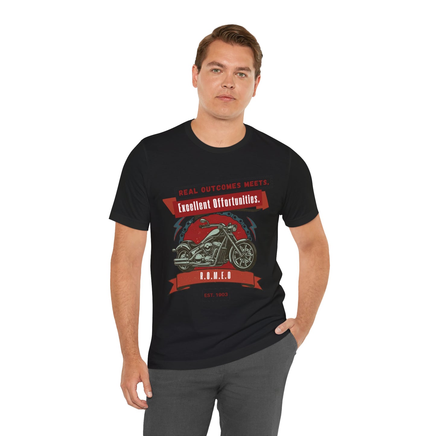 Personalized Motorcycle Graphic Tee