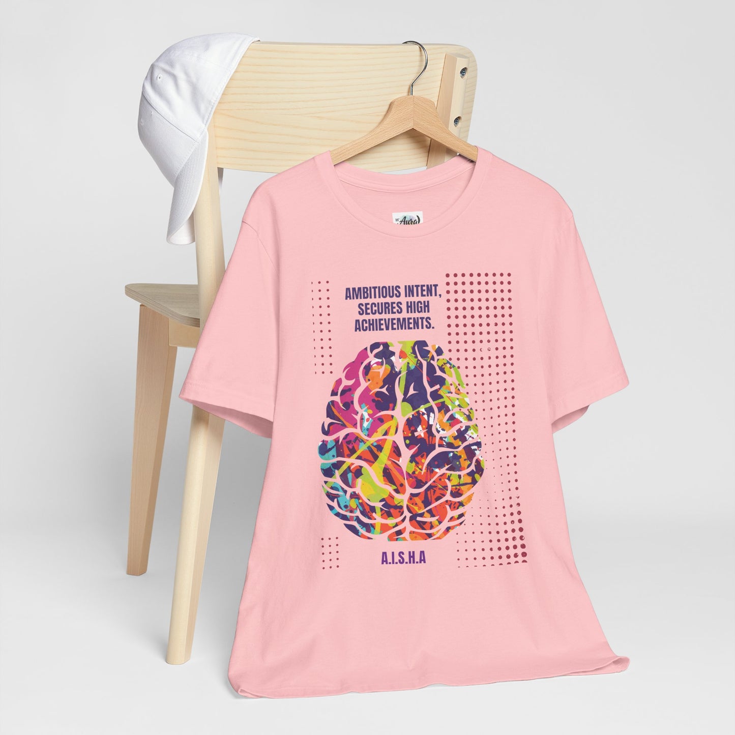 Personalized Motivational Brain Graphic Tee