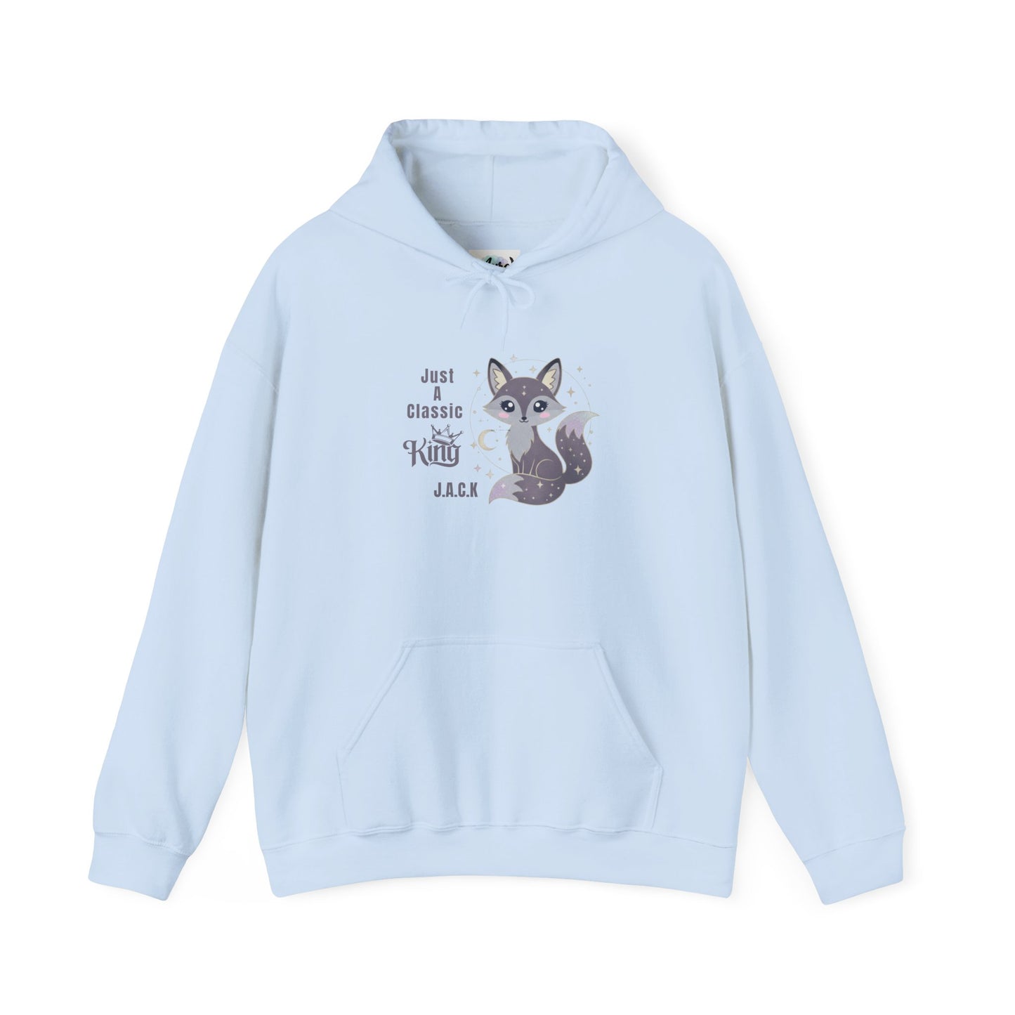 Personalized Fox King Hooded Sweatshirt