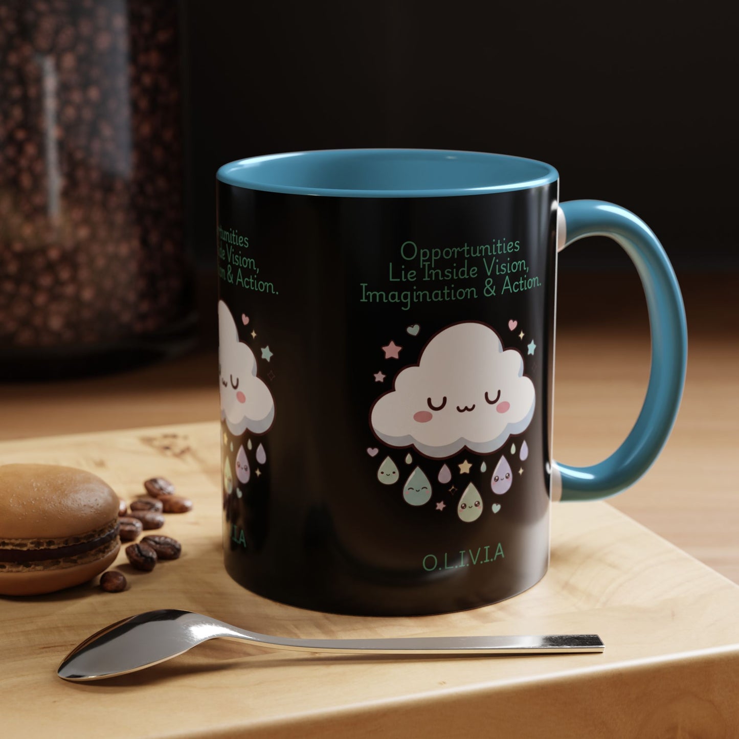 Personalized Cloud Dripping Coffee Mug