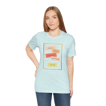 Personalized Colourful Pastel Notes Graphic Tee