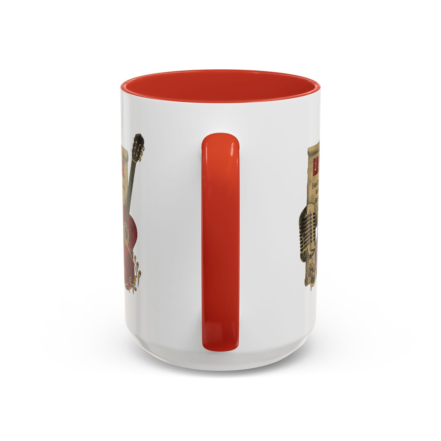 Personalized Guitar Accent Coffee Mug