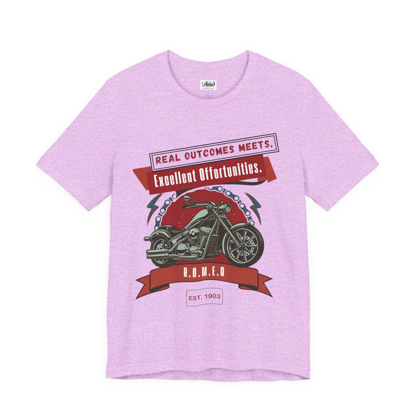 Personalized Motorcycle Graphic Tee