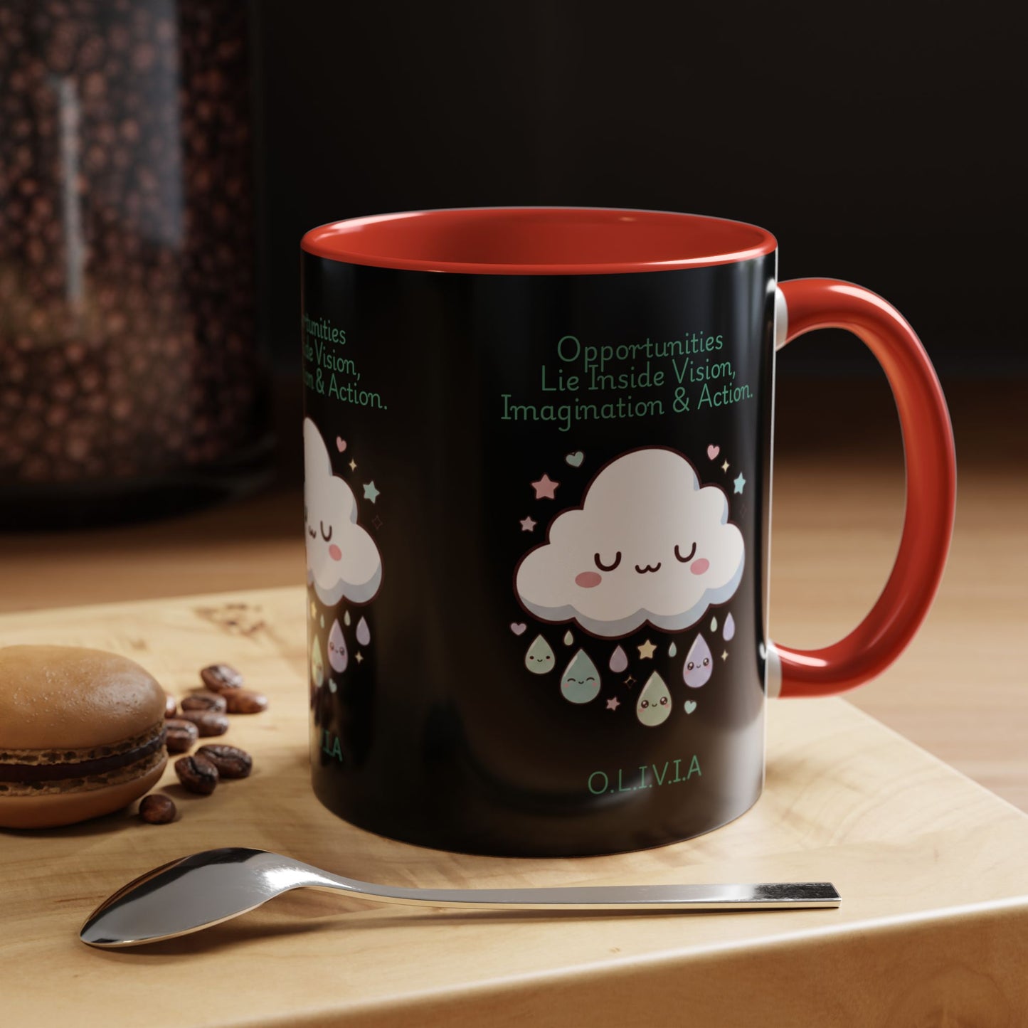 Personalized Cloud Dripping Coffee Mug