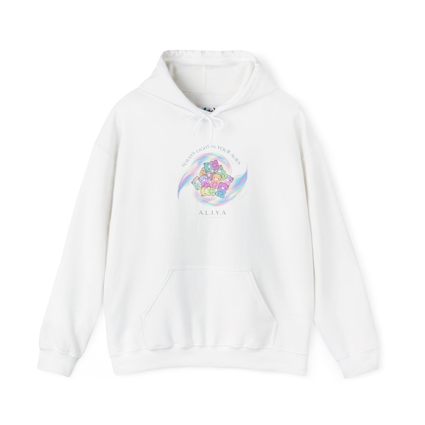 Personalized Pastel Teddy Hooded Sweatshirt