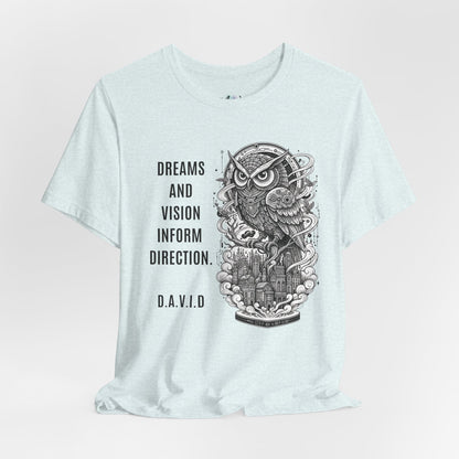 Personalized Owl Vision Graphic Tee