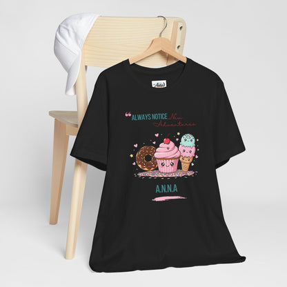 Personalized Cute Sweet Treats Tee