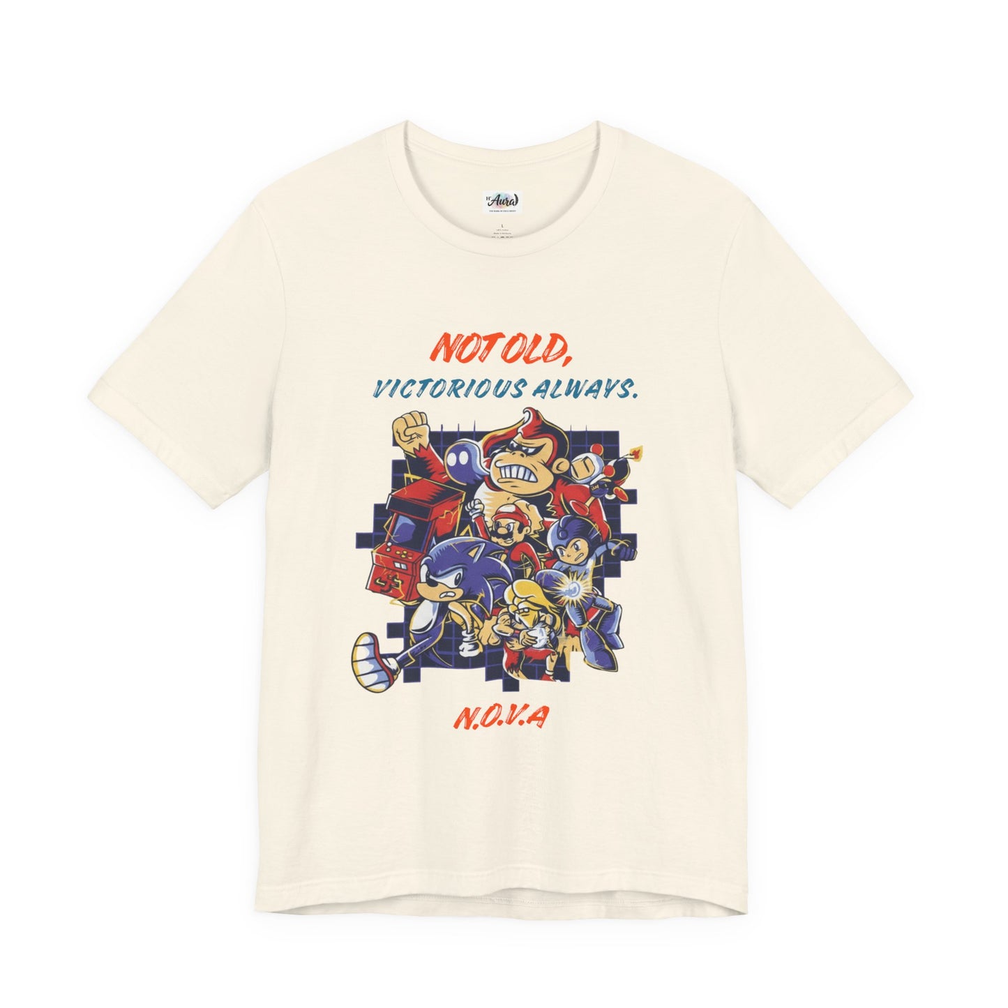 Personalized Victory Retro Cartoon Squad Graphic Tee