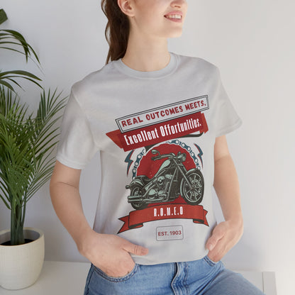 Personalized Motorcycle Graphic Tee