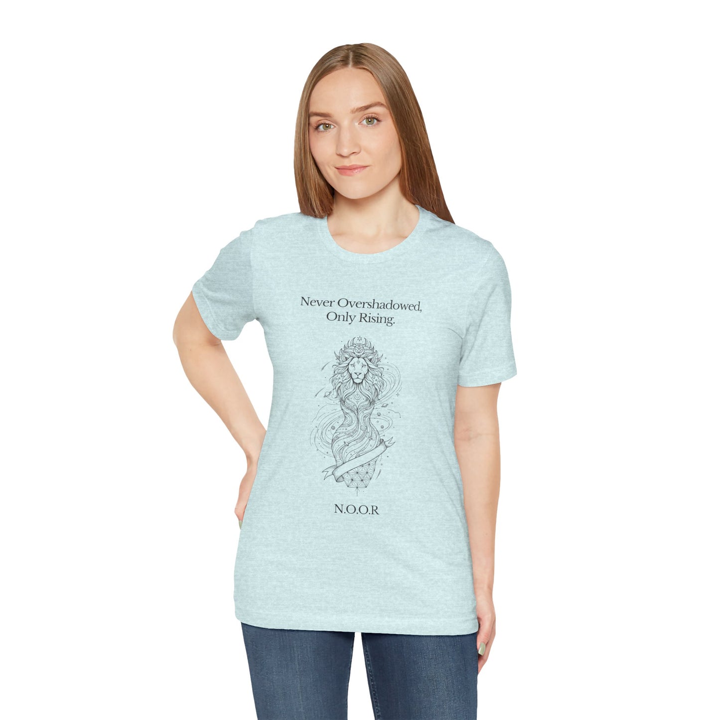 Personalized Girl Lion Graphic Tee