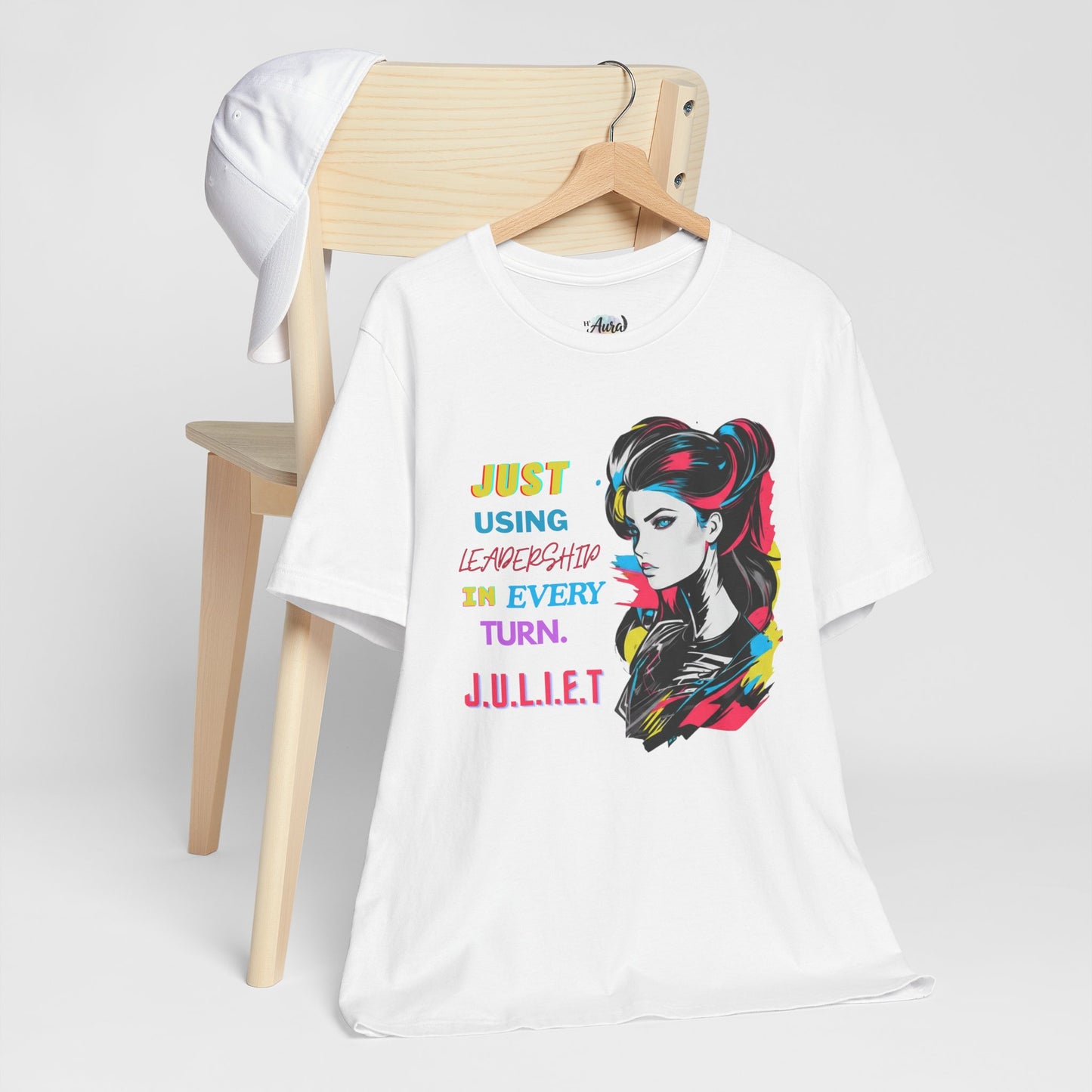 Personalized Feminine Potrait Graphic Tee