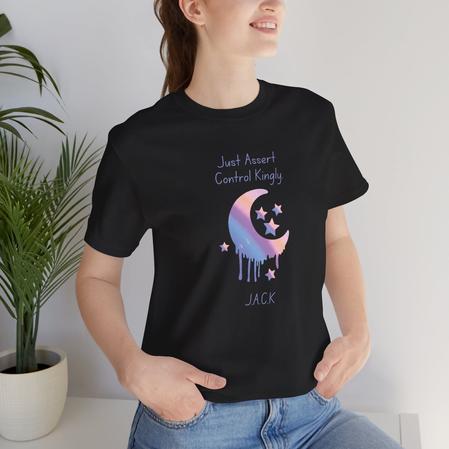Personalized Moon Drip Graphic Tee