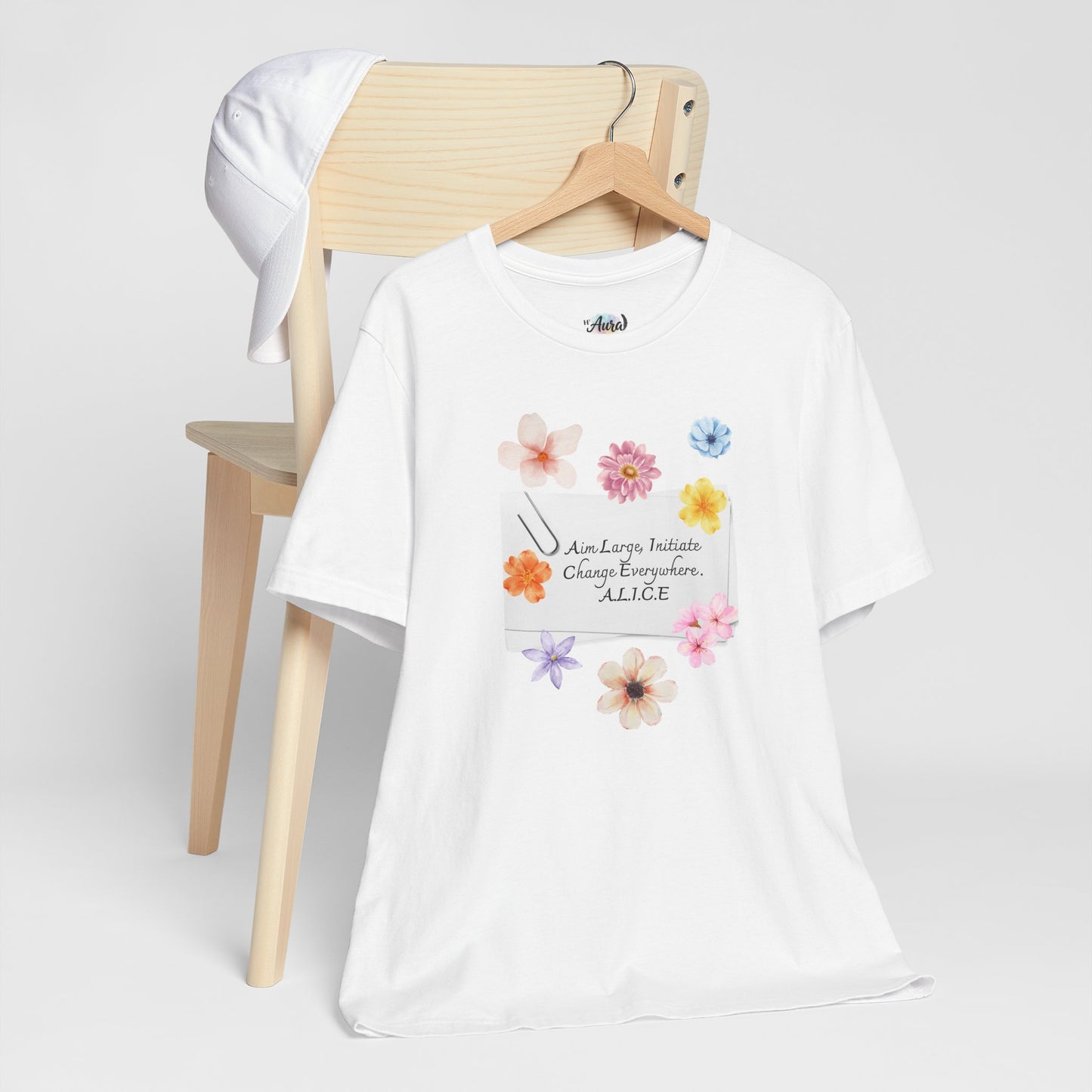 Personalized Floral Note Tee