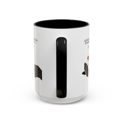 Personalized Initial Hand and Gem Accent Coffee Mug