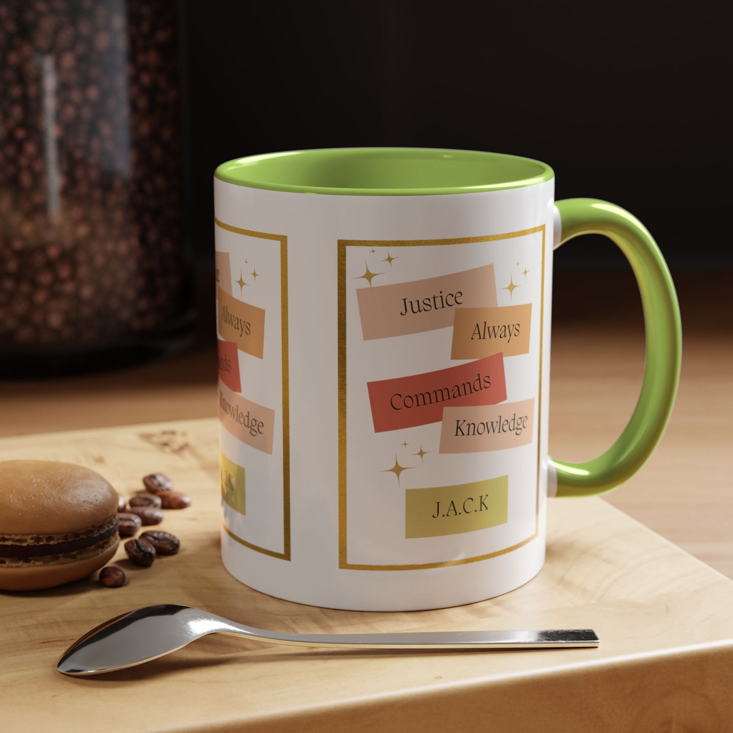 Personalized Inspirational Accent Coffee Mug
