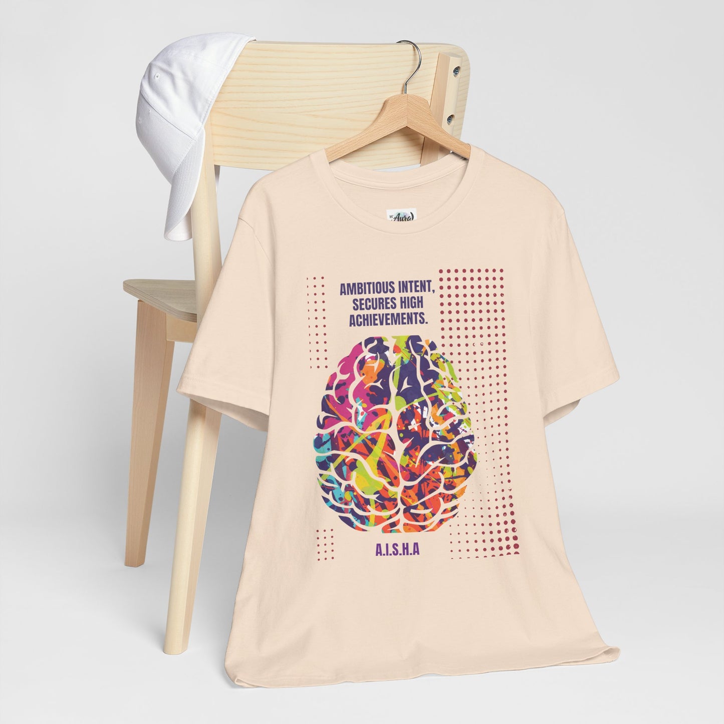 Personalized Motivational Brain Graphic Tee