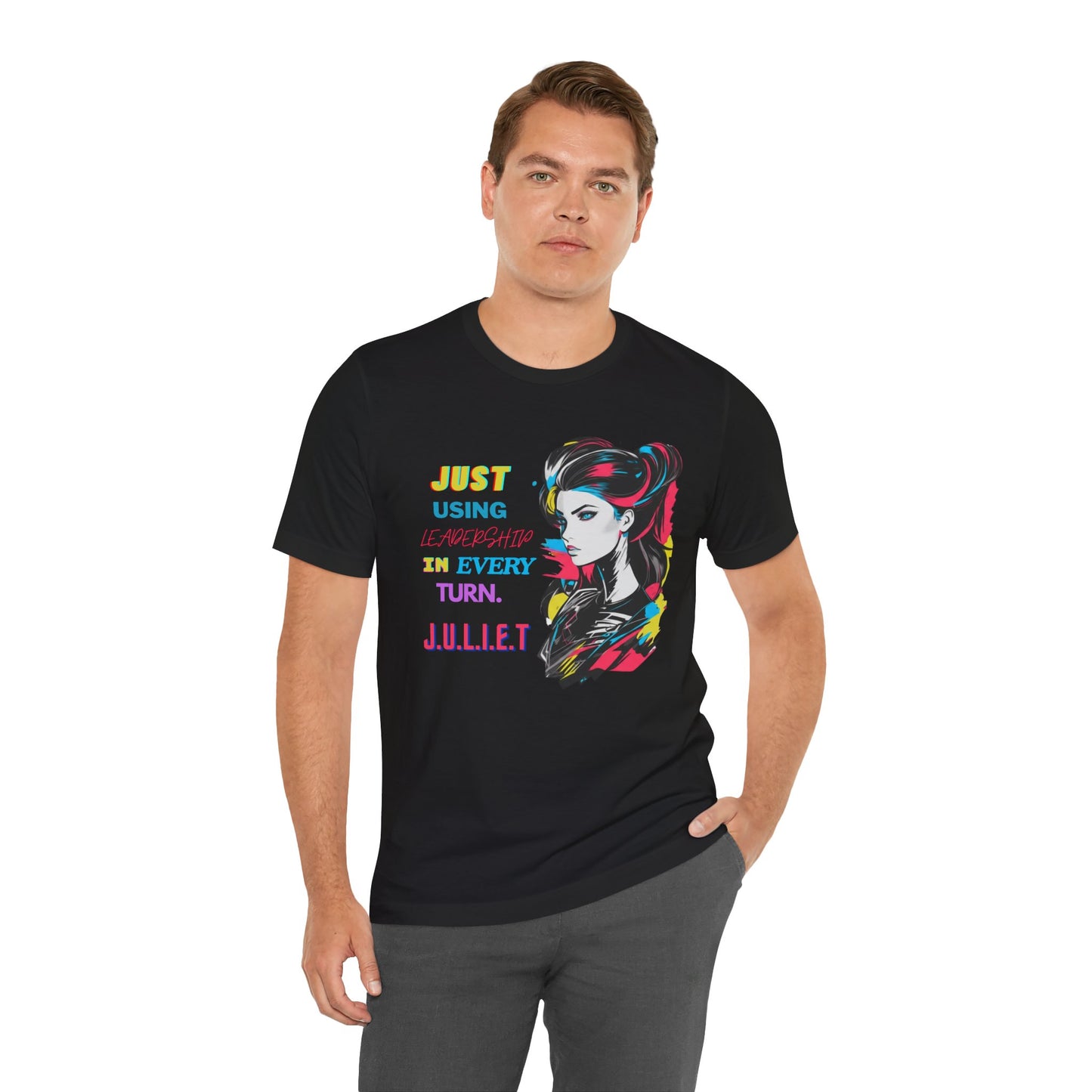 Personalized Feminine Potrait Graphic Tee
