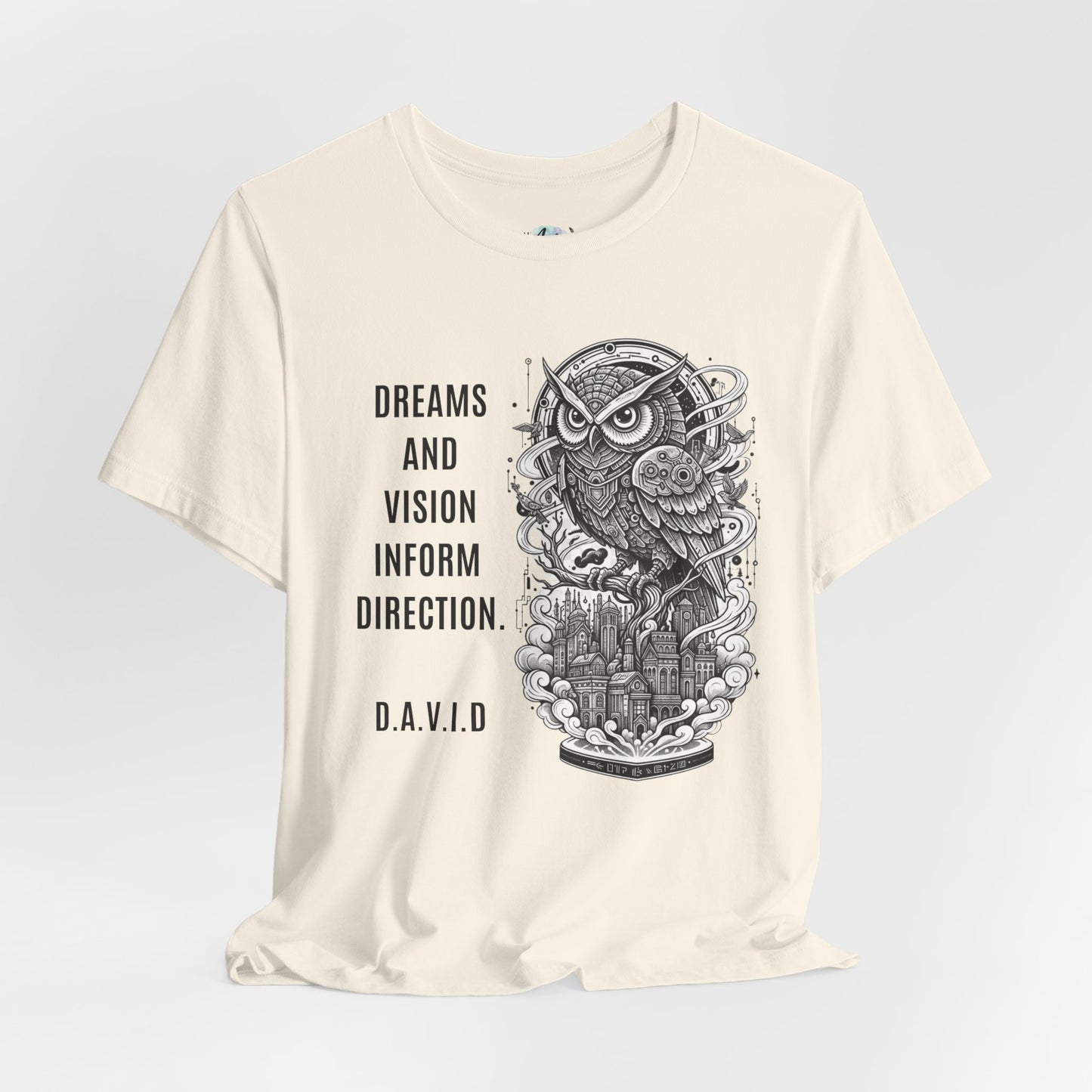 Personalized Owl Vision Graphic Tee